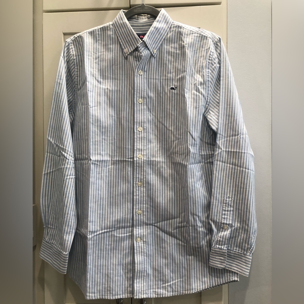Vineyard vines boys whale shirt stripe